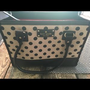 Kate Spade Classic Wellesley Quinn polka dot purse